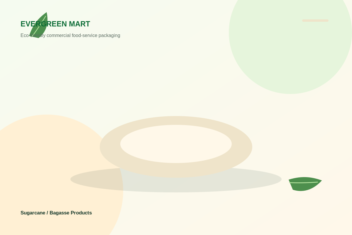 Sugarcane / Bagasse Products option 2