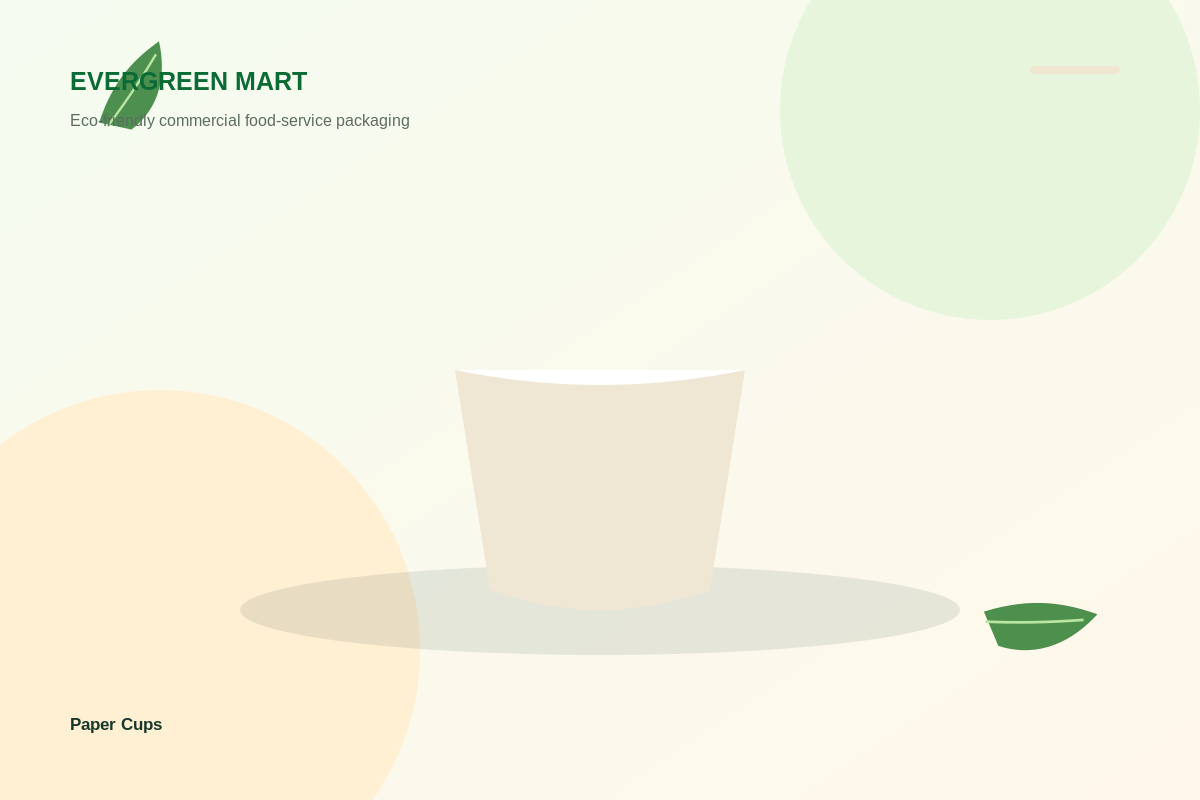 Paper Cups option 2