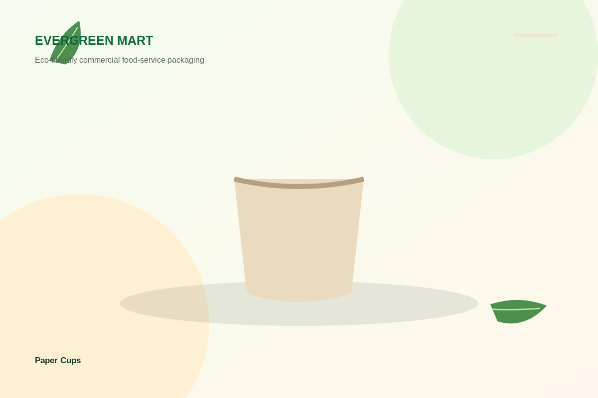 Paper Cups option 4