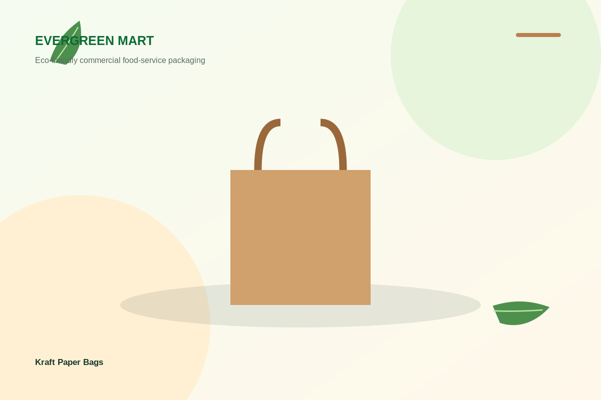 Kraft Paper Bags option 3