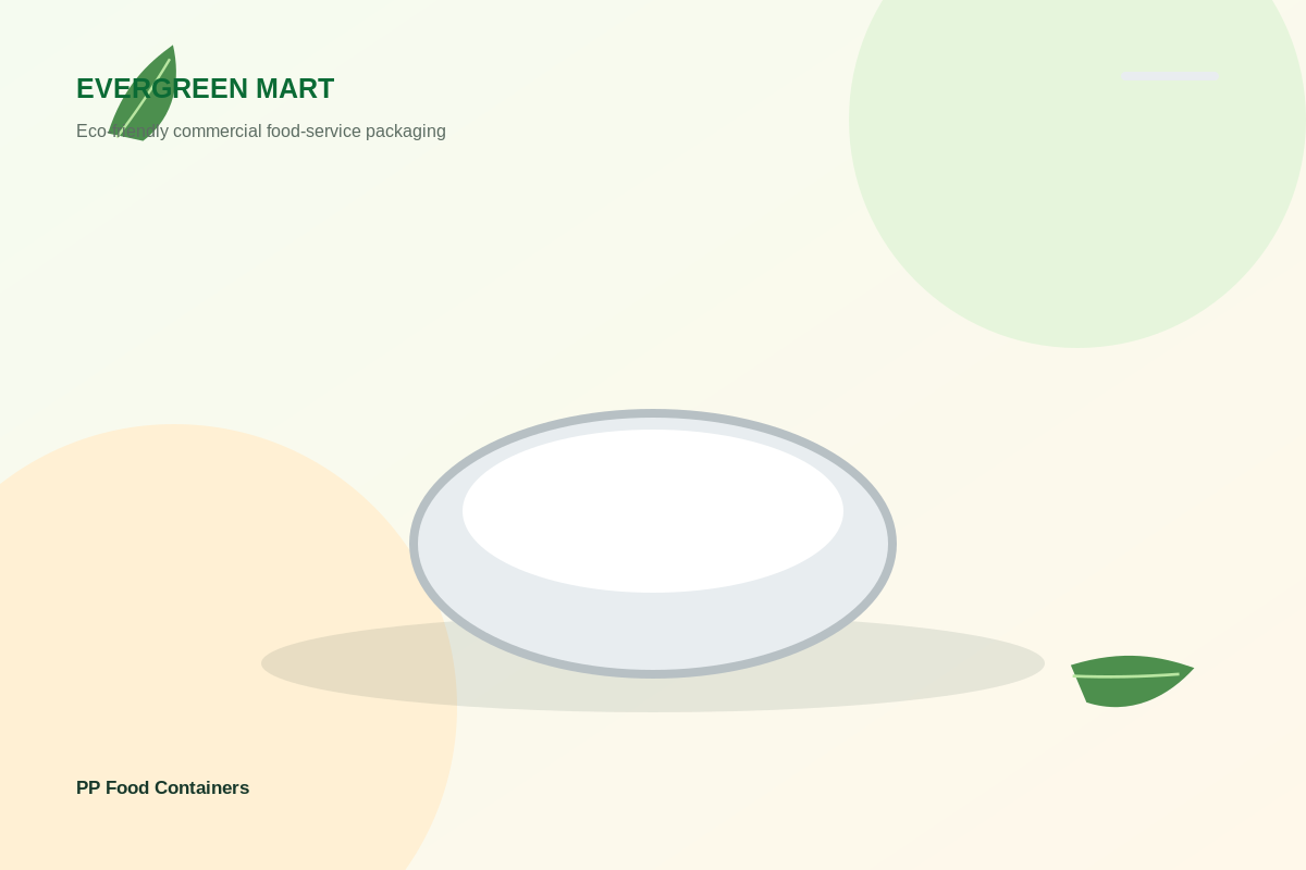 PP Food Containers option 3